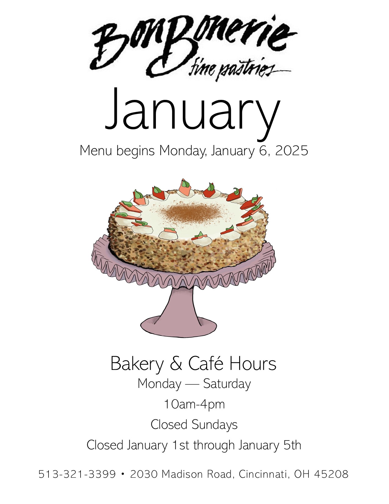 January Menu